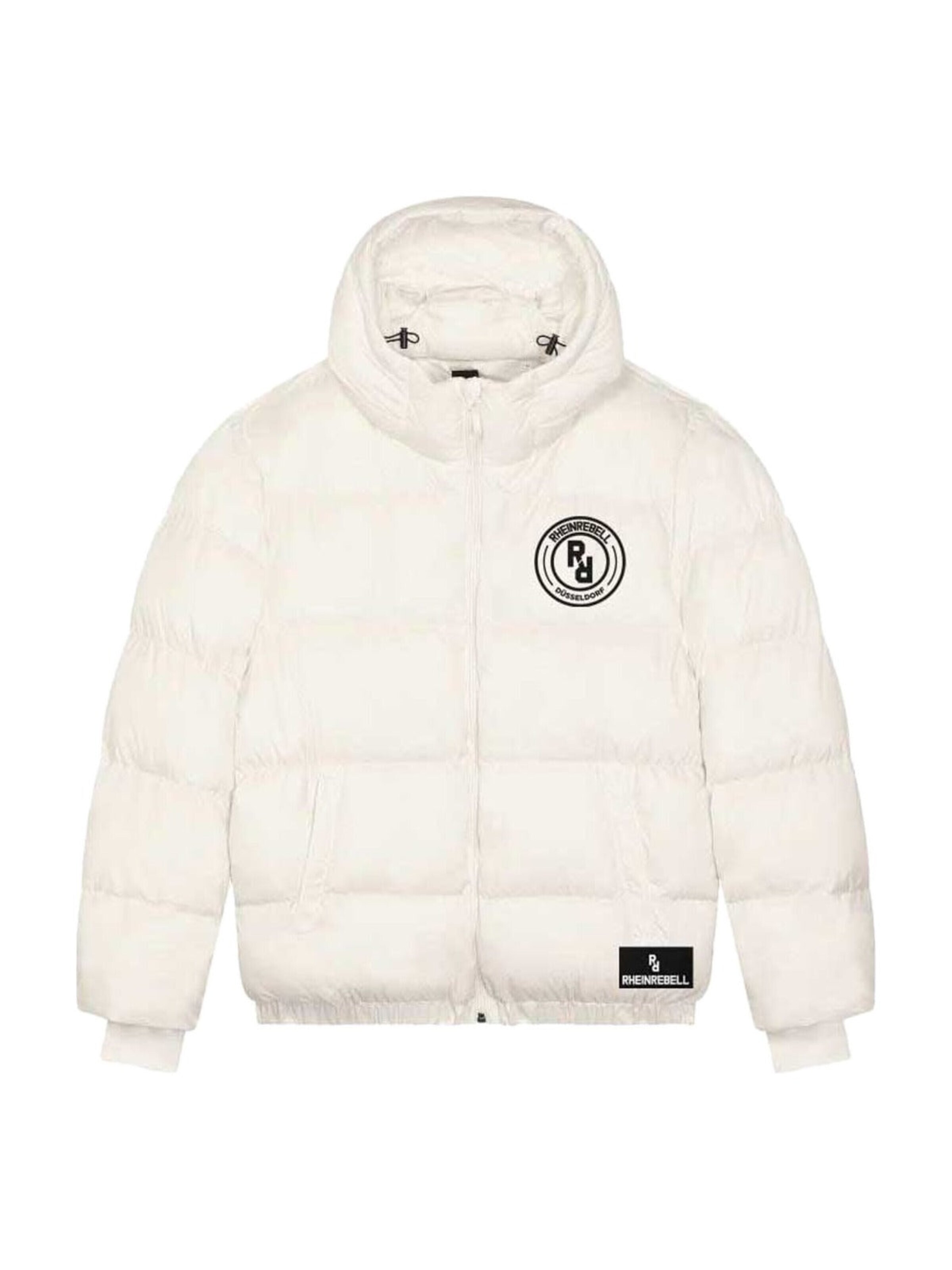 Rheinrebell Winter jacket 'Puffer' in Black: front