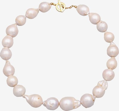 ELLI PREMIUM Chaîne 'Chunky' en or / blanc, Vue avec produit