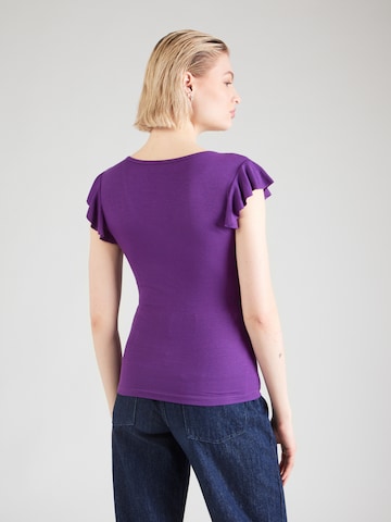 Tricou 'ONLBELIA' de la ONLY pe mov