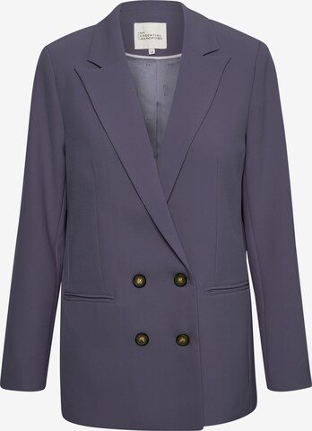 My Essential Wardrobe Blazer in Purple: front
