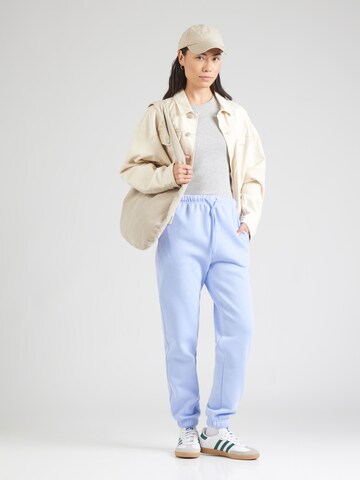 PIECES Tapered Trousers 'PCCHILLI' in Blue