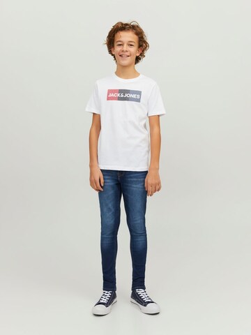 Maglietta di Jack & Jones Junior in blu