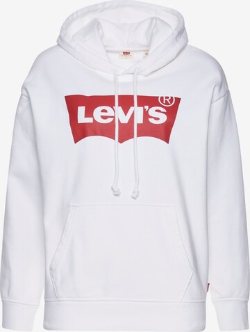 LEVI'S ® Mikina 'Graphic Standard Hoodie' – bílá: přední strana