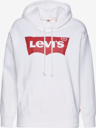 LEVI'S ® Sweat-shirt 'Graphic Standard Hoodie' en rouge / blanc, Vue avec produit