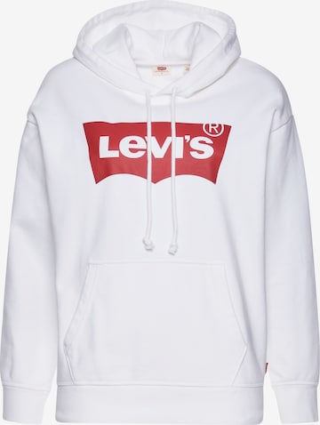 LEVI'S ® Sweatshirt 'Graphic Standard Hoodie' in Weiß: predná strana