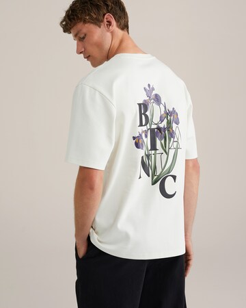 WE Fashion Футболка в Белый: спереди