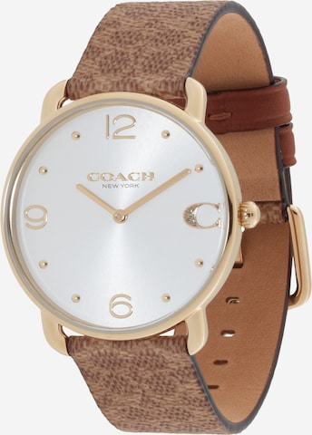 COACHAnalogni sat 'Elliot' - smeđa boja: prednji dio