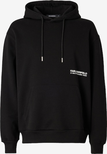 Karl Lagerfeld Sweater majica u crna / bijela, Pregled proizvoda