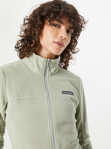 COLUMBIA Athletic fleece jacket 'Ali Peak' in Green