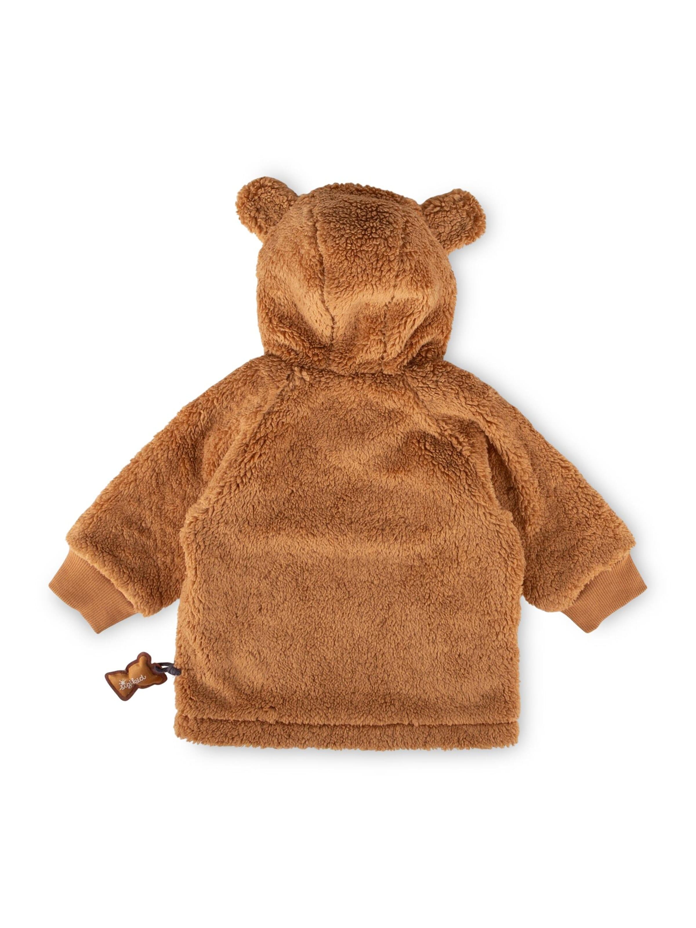SIGIKID Fleecejacke 'Teddyjacke Winterbär'‌ in Braun