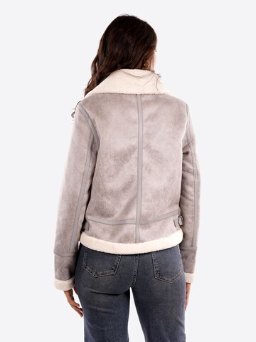 Yes Zee Winter Jacket 'Giubbino' in Grey