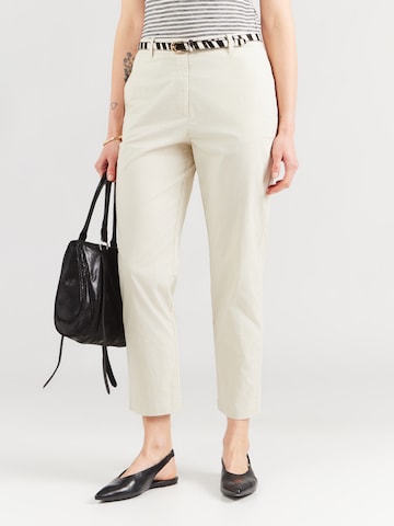 Slimfit Pantaloni chino di Marc O'Polo in beige: frontale