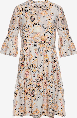 Betty & Co Jurk in Wit: voorkant