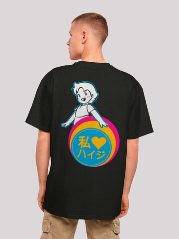 T-Shirt 'Heidi Heroes of Childhood' F4NT4STIC en noir
