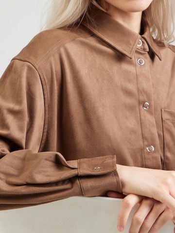 Chemisier OBJECT en marron