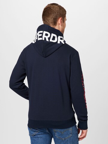 Superdry Sweatjacke in Blau