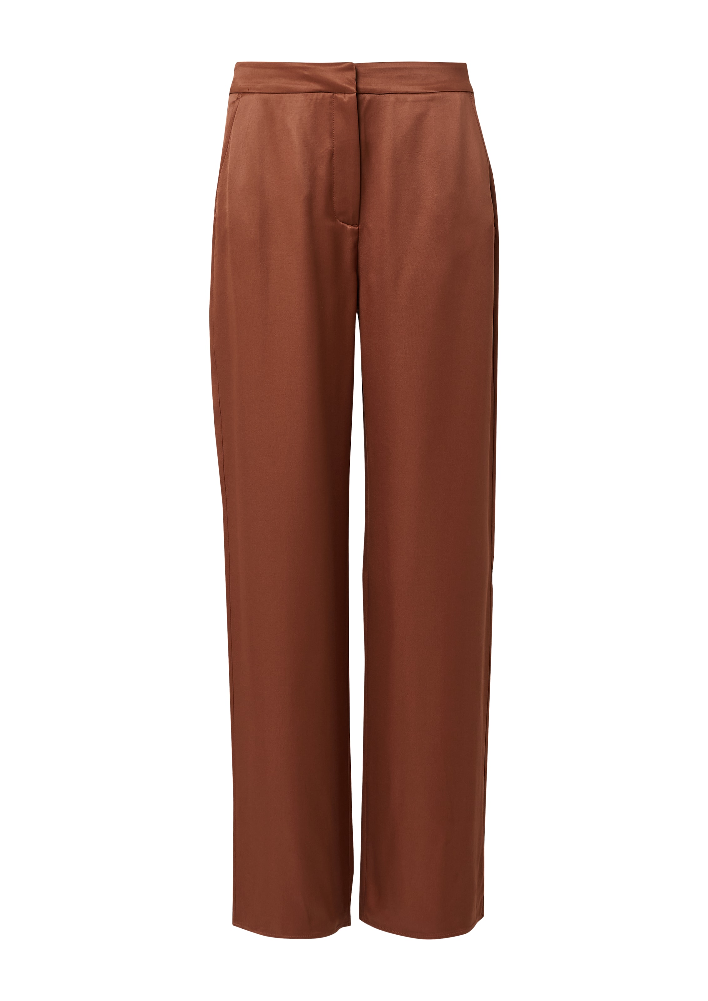 COMMA Loosefit Hose in Braun: Vorderseite