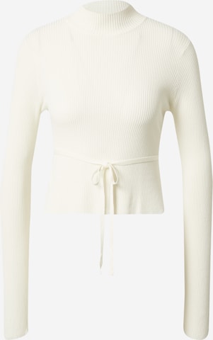 Nasty Gal Pullover in Weiß: predná strana