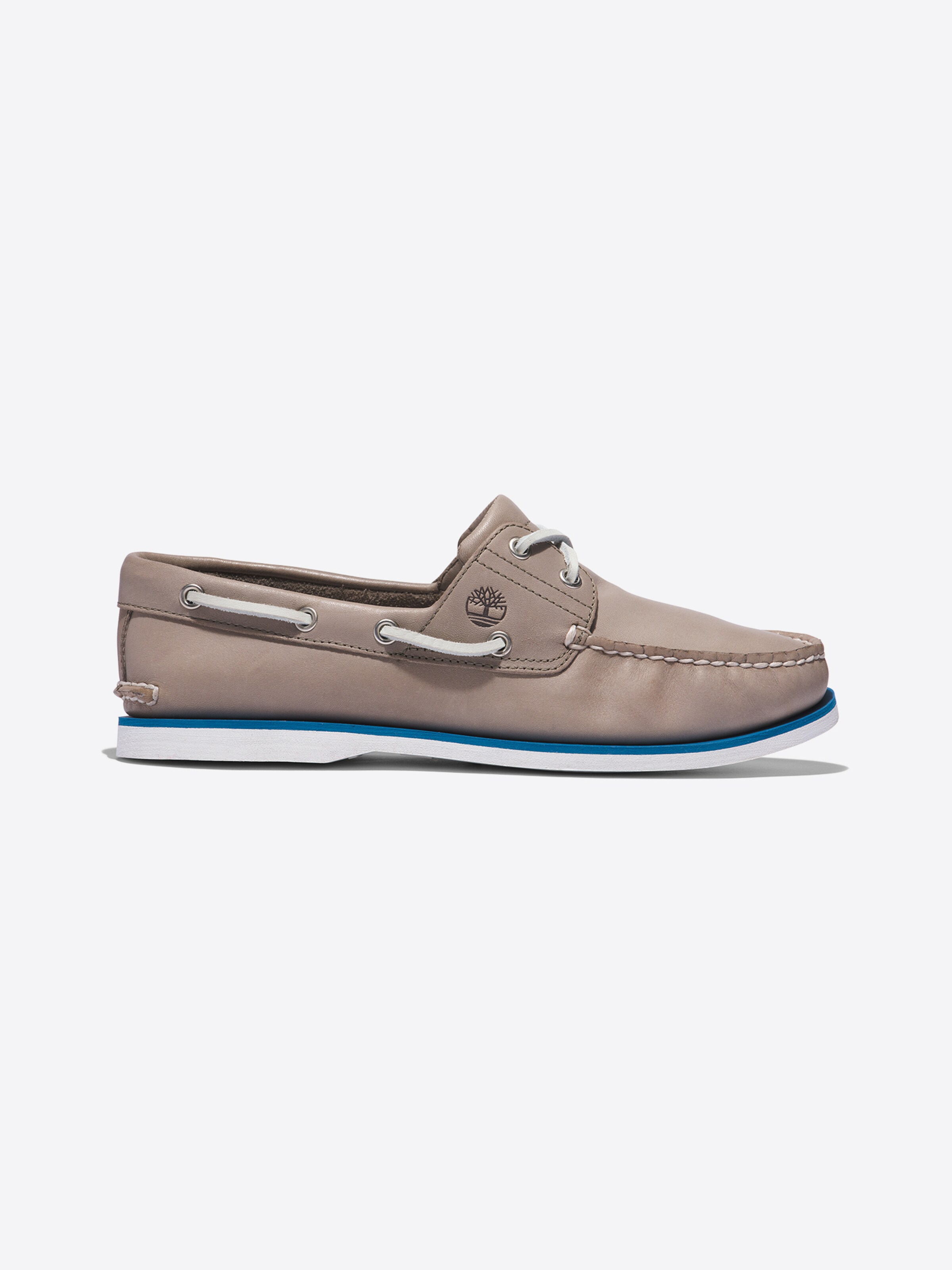 Männer Halbschuhe TIMBERLAND Mokassin 'Classic Boat 2 Eye' in Grau, Taupe - ZU40582 Männer Halbschuhe TIMBERLAND Mokassin 'Classic Boat 2 Eye' in Grau, Taupe - ZU40582