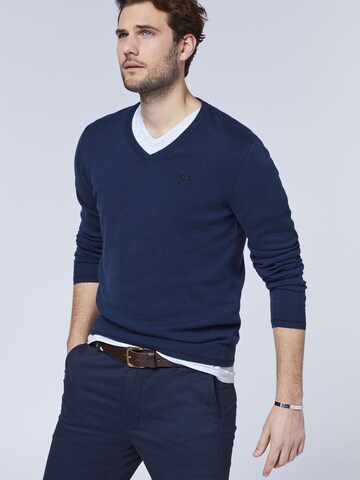 Polo Sylt Pullover in Blau