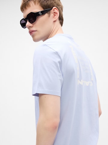 Calvin Klein Jeans Majica | vijolična barva