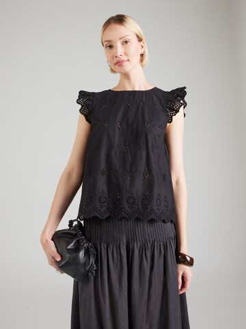 Camicia da donna 'ONLLOU' di ONLY in nero: frontale