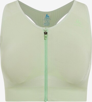 Soutien-gorge de sport 'SEAMLESS HIGH' ODLO en vert : devant