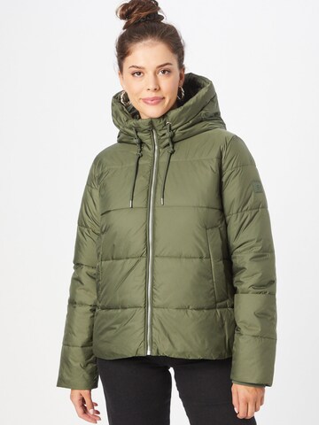 Marc O'Polo DENIM Winter Jacket in Green: front