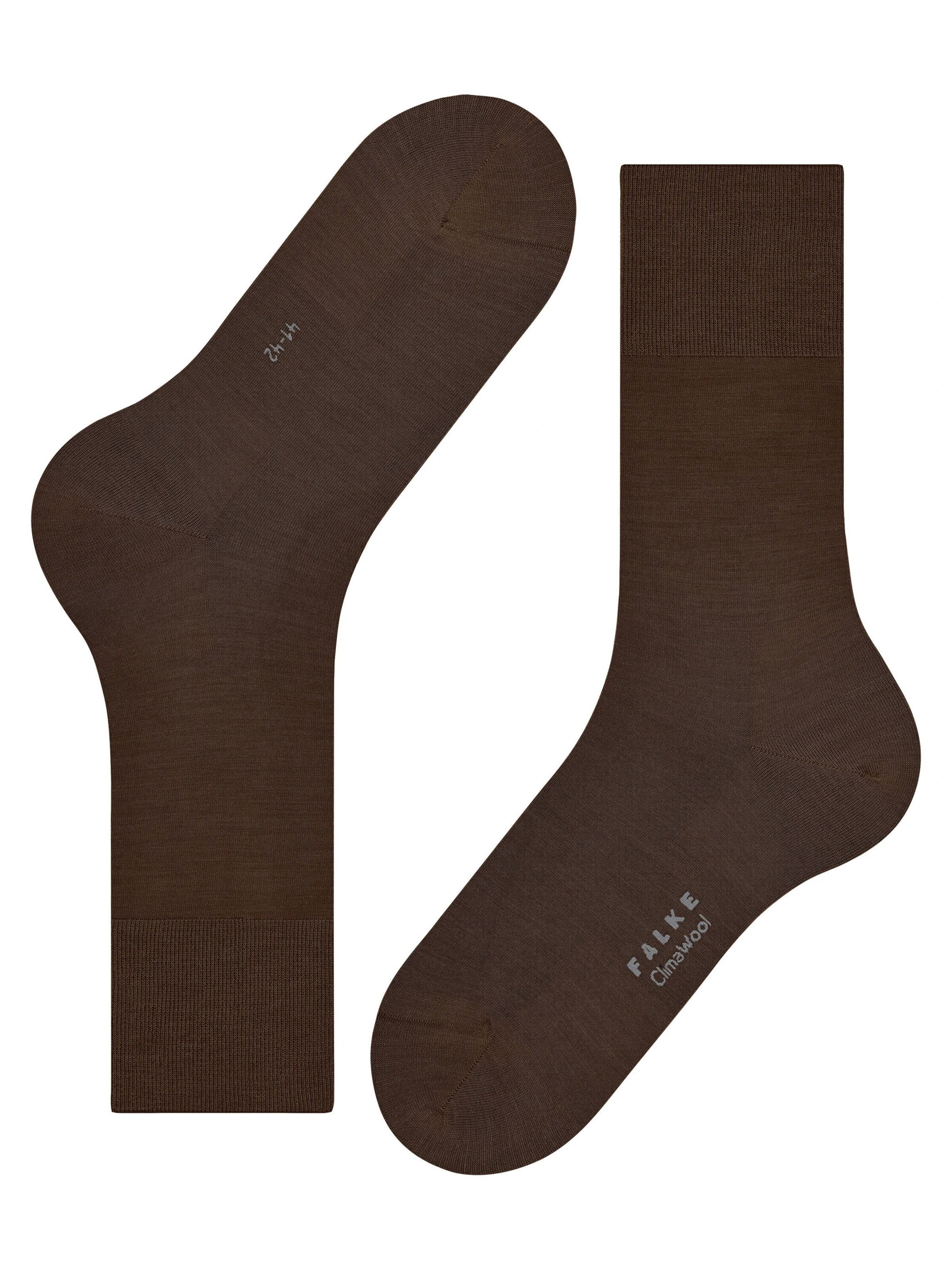 FALKE Socken 'ClimaWool'‌‌‌‌‌‌‌‌‌ in Braun