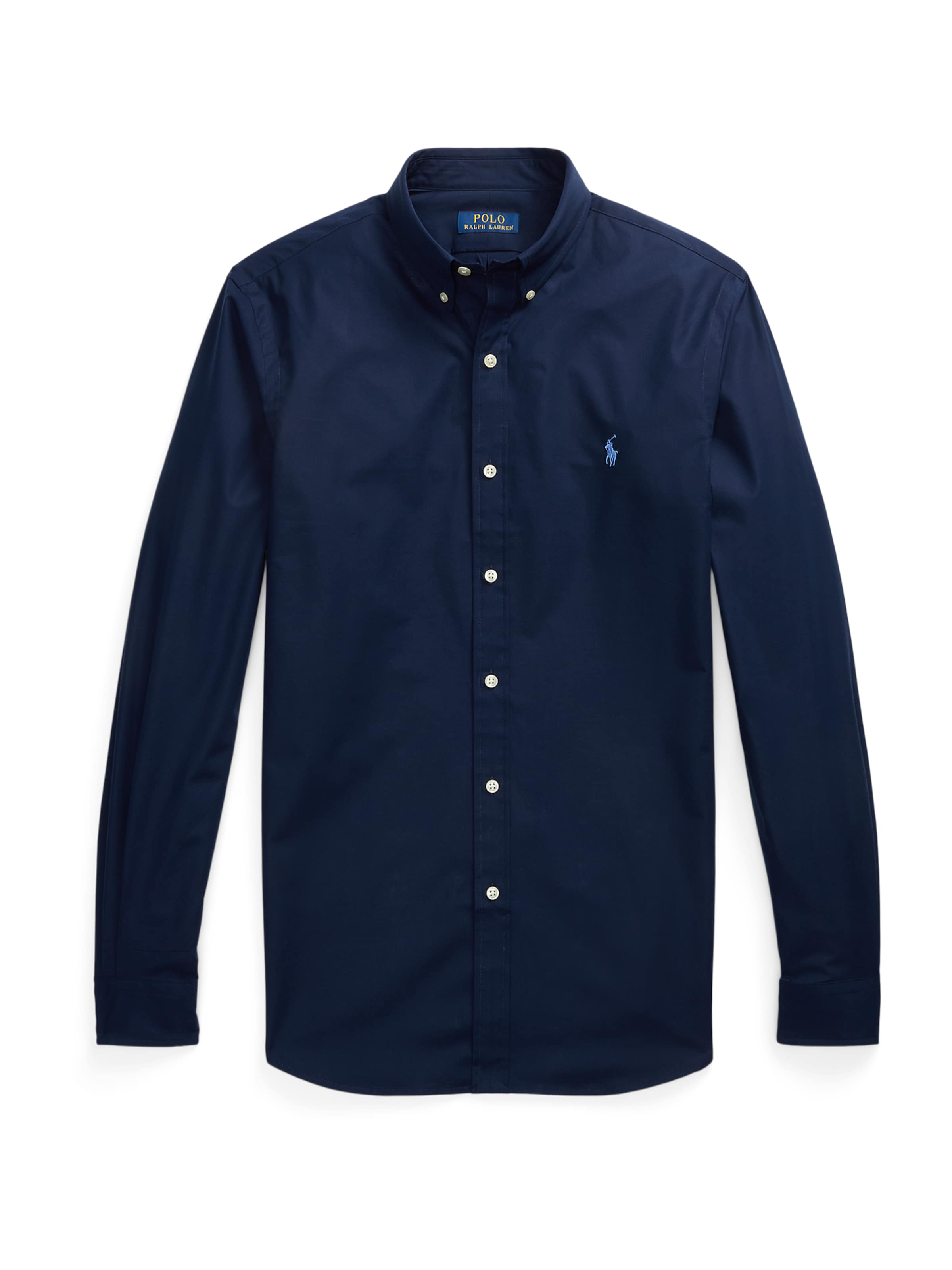 Slim fit Camicia di Polo Ralph Lauren in blu: frontale