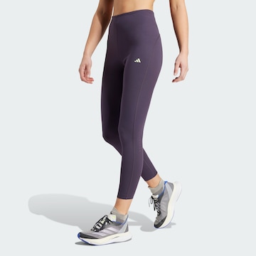 ADIDAS PERFORMANCE Skinny Workout Pants 'Adizero' in Purple