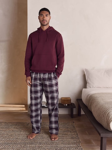 Pyjama long Next en rouge : devant