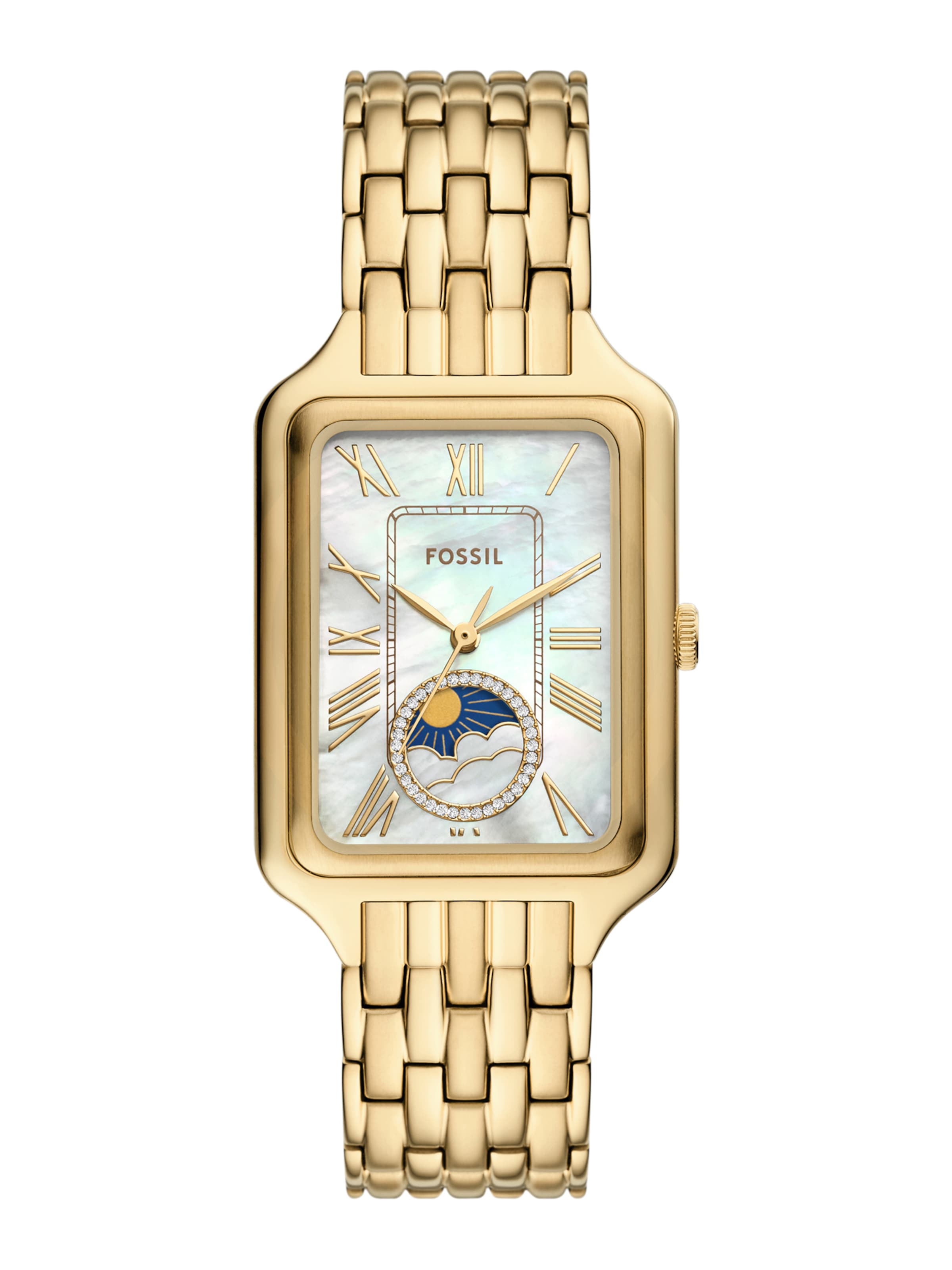 FOSSIL Analoginen kello värissä kulta