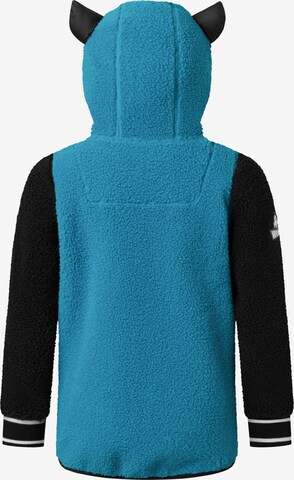 WeeDo Fleece Jacket 'Monster' in Blue