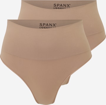 SPANX Σλιπ σμίλευσης σε μπεζ: μπροστά