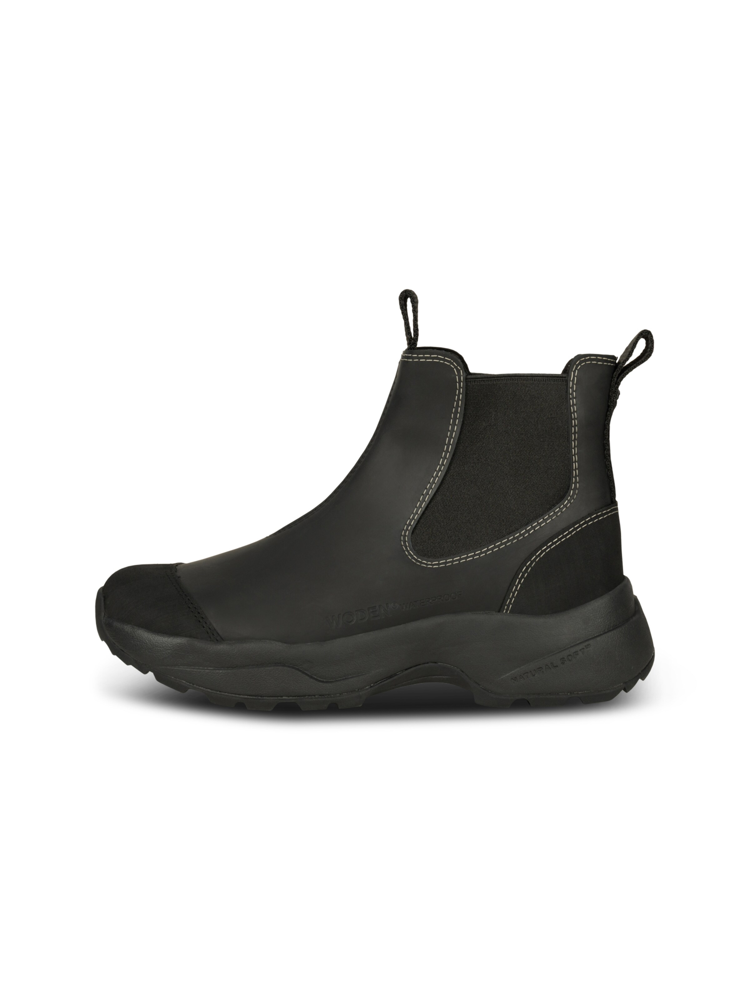 WODEN Chelsea boots 'Siri' in Black: front