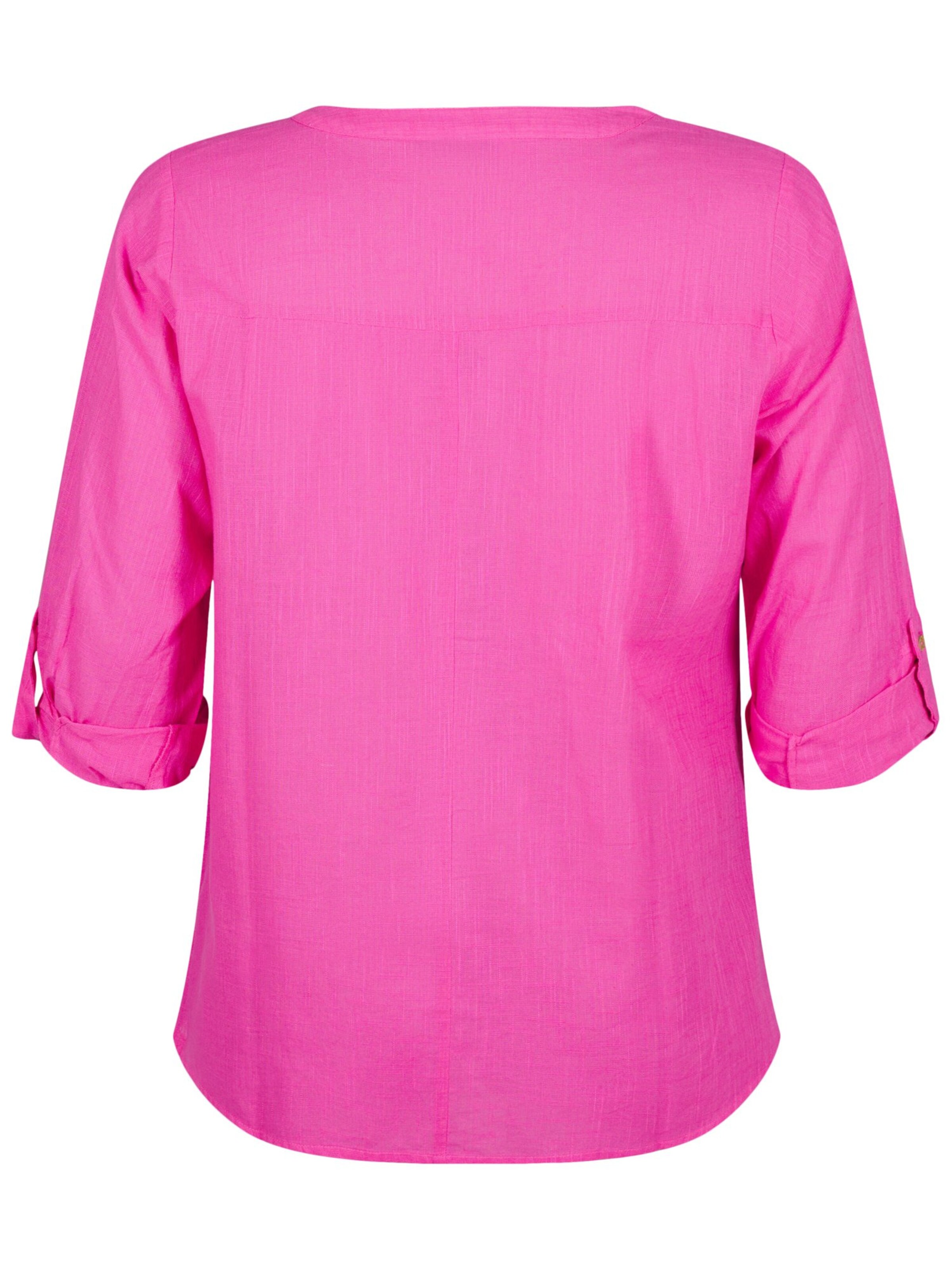 Zizzi Блузка 'Cananna' в Ярко-розовый