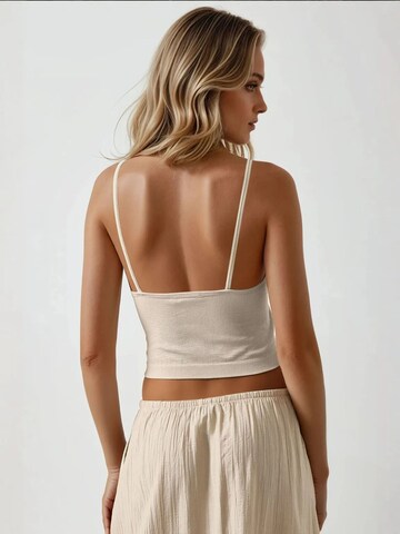 Haut Hiccup en beige