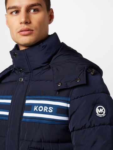 Michael Kors Between-season jacket 'RACING' in Blue