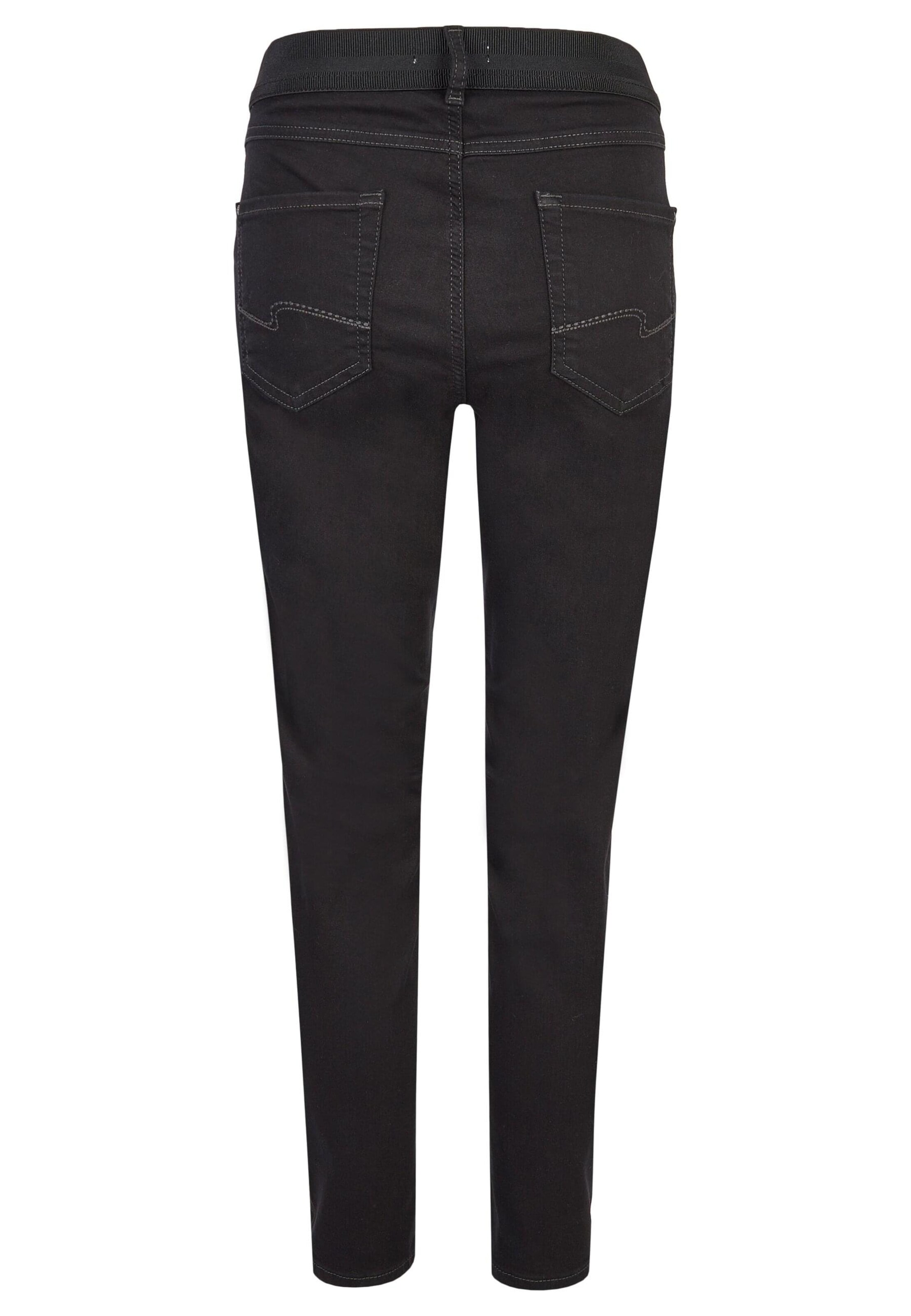 Coupe slim Jean 'Ornella' Angels en noir