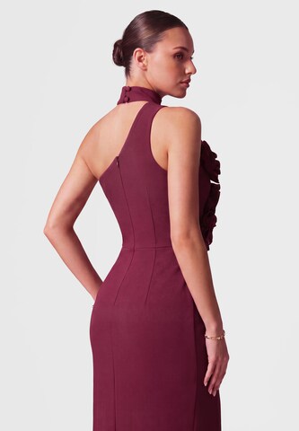 Ombre Avondjurk in Rood