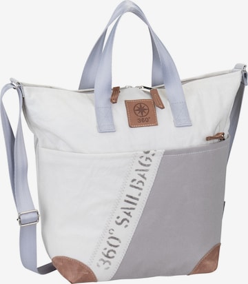 360 Grad Handtasche ' Deern Mini ' in Weiß: Vorderseite