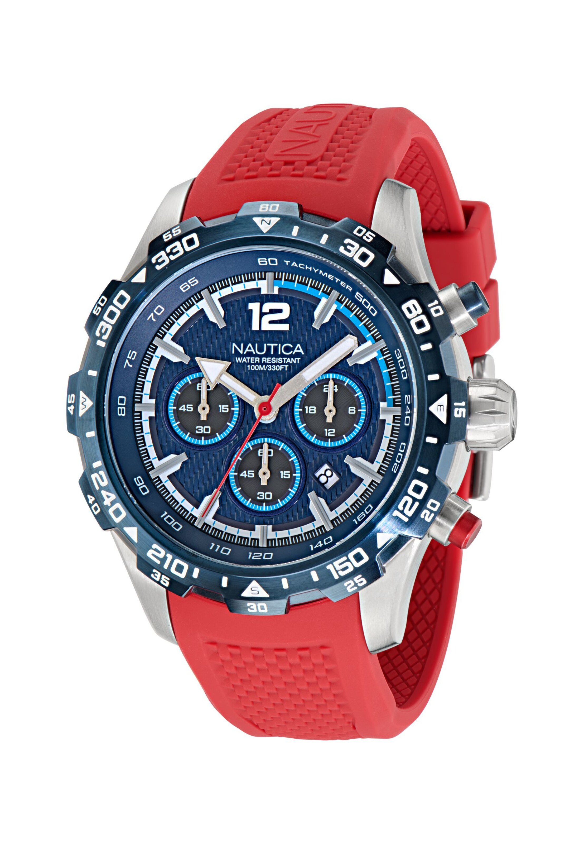 NAUTICA Analoguhr 'NST' in Blau