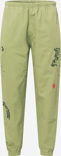 Pantaloni Grimey pe verde stuf / roșu / negru, Vizualizare produs