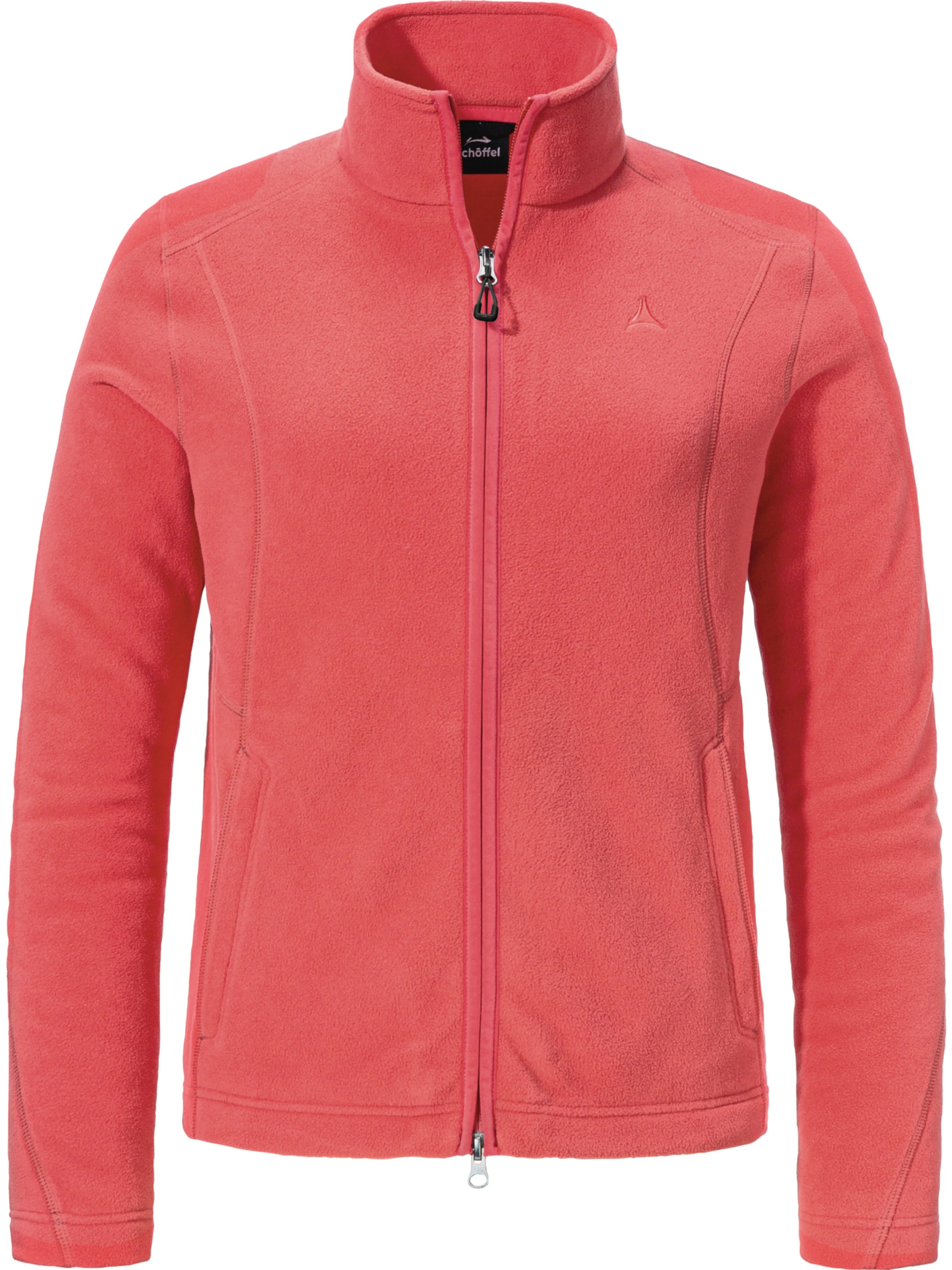 Schöffel Functionele fleece jas 'Leona3' in Roze: voorkant