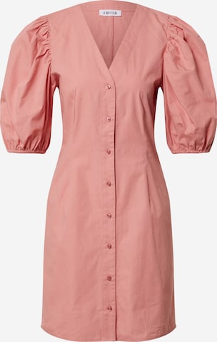 EDITED Shirt Dress 'Mary' in Pink: front