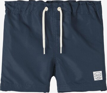 NAME IT Badeshorts 'Zakri' i blå: forside