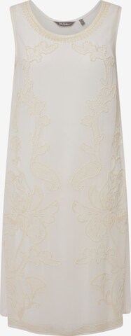 Robe Ulla Popken en beige : devant