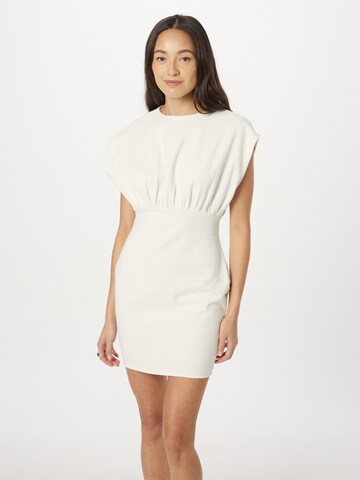 Misspap Sheath Dress in Beige: front