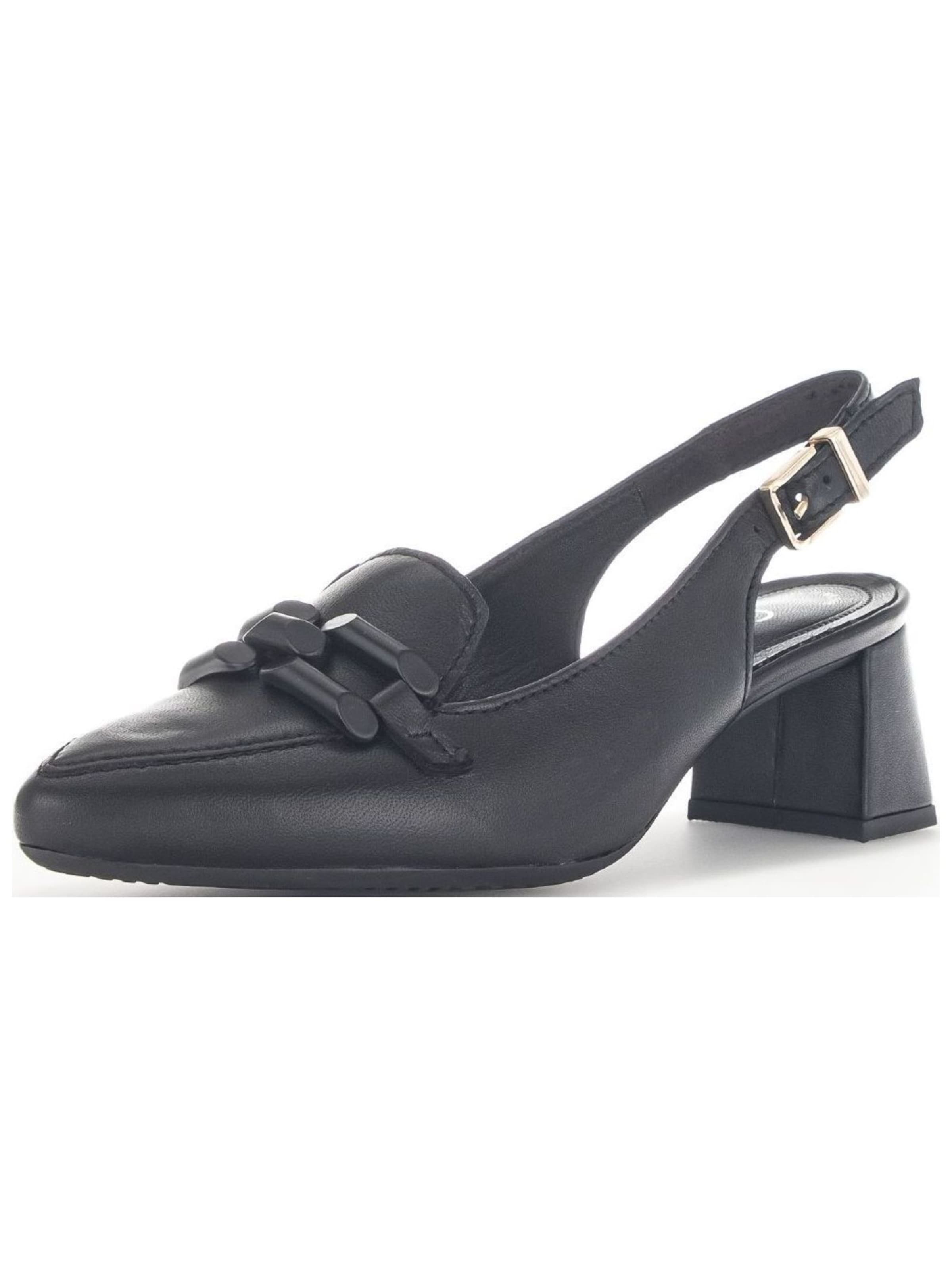 GABOR Slingback pumps in Black: front